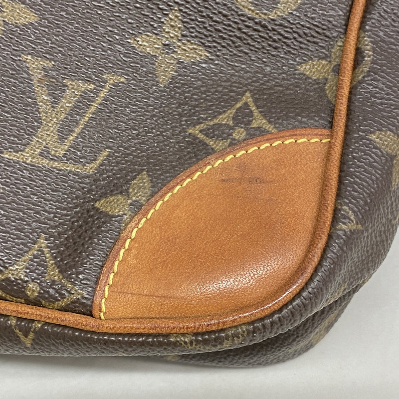 【6hb0942】ルイヴィトン クラッチバッグ モノグラム コンピエーニュ28 M51845 ブラウン【中古】メンズ