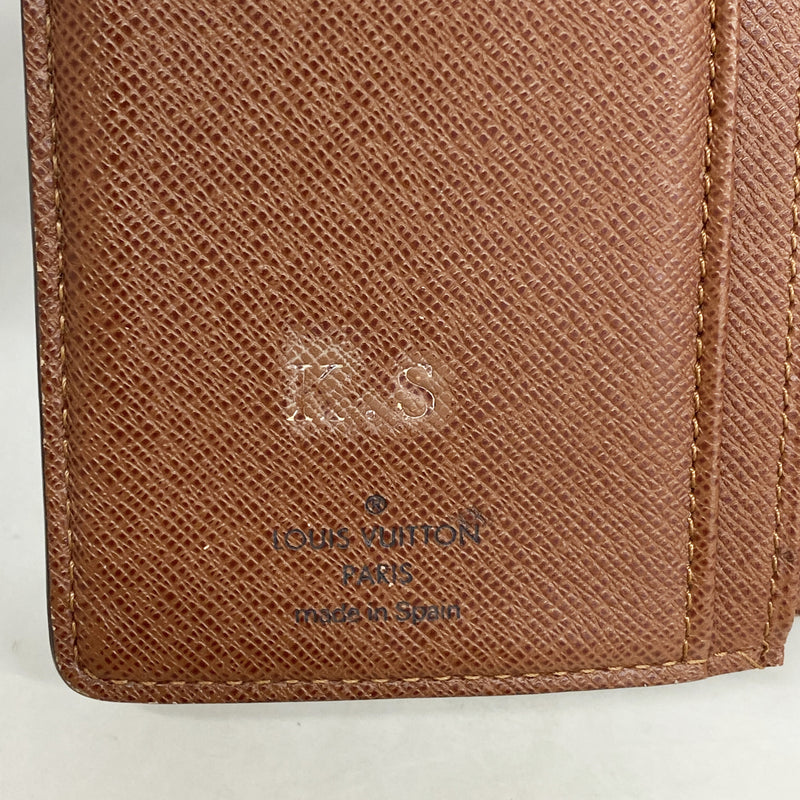 【6hb0947】ルイヴィトン 財布 モノグラム ポルトモネビエヴィエノワ M61663 ブラウン【中古】レディース