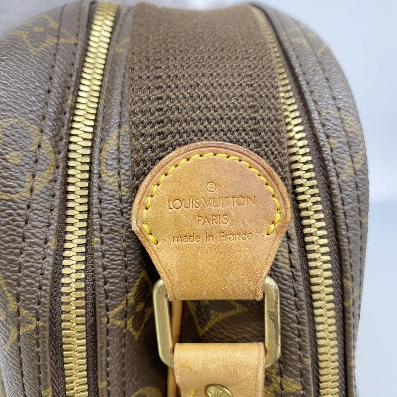 【6hb0951】ルイヴィトン ショルダーバッグ モノグラム リポーターGM M45252 ブラウン【中古】メンズ