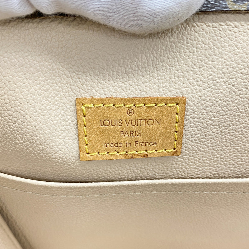 【6hb0955】ルイヴィトン トートバッグ モノグラム サックプラ M51140 ブラウン【中古】レディース