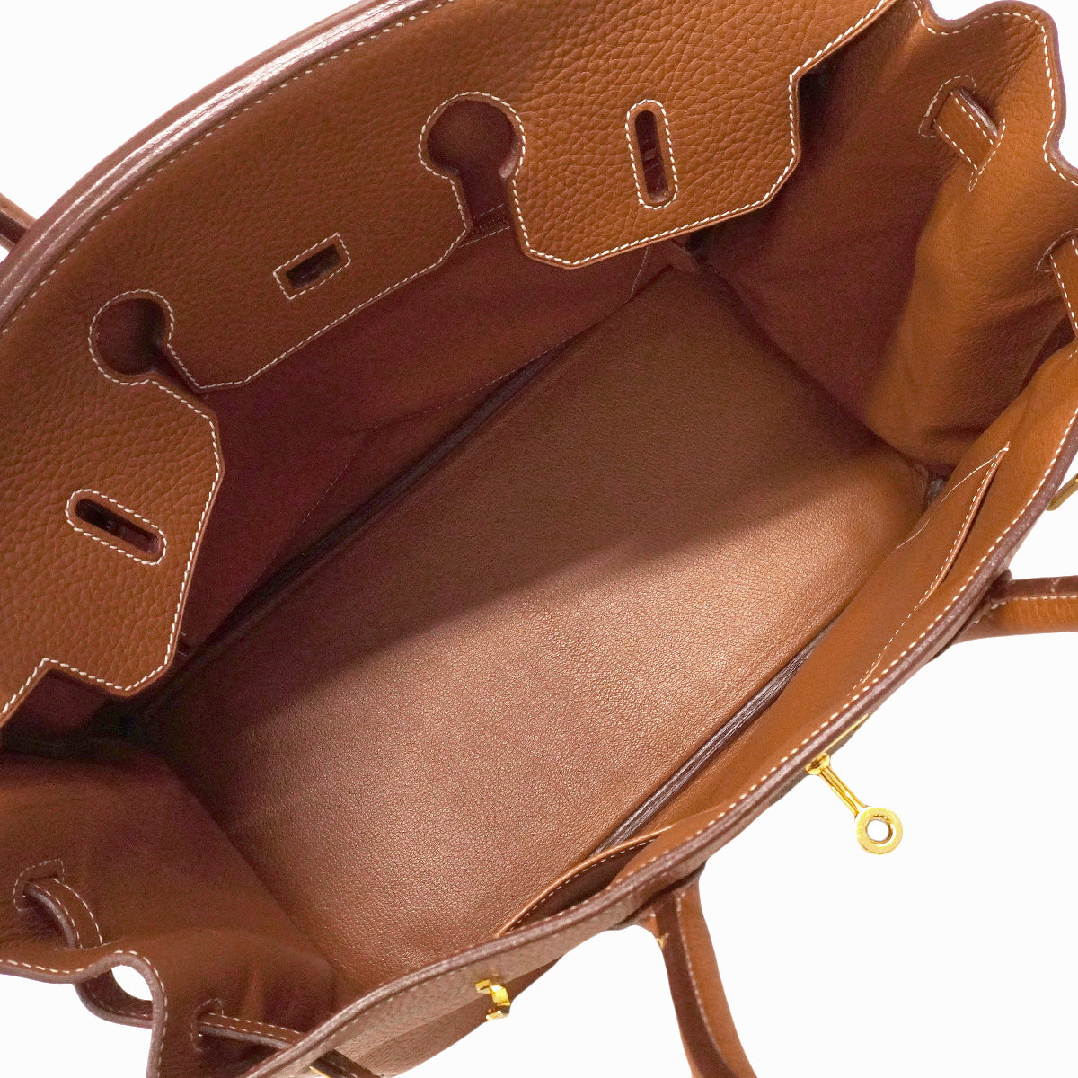 【6hb0962】エルメス ハンドバッグ バーキン35 バレニアフォーブル フォーブ ゴールド金具 □I刻印【中古】レディース
