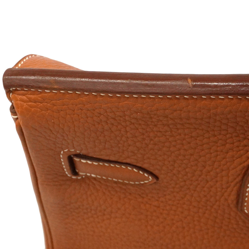 【6hb0962】エルメス ハンドバッグ バーキン35 バレニアフォーブル フォーブ ゴールド金具 □I刻印【中古】レディース