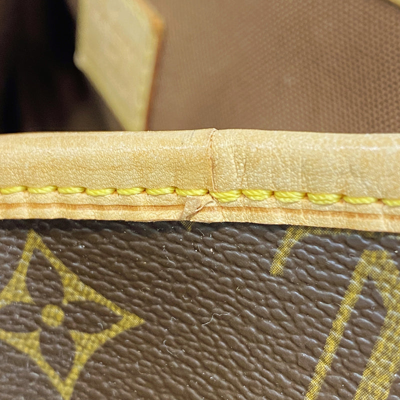 【6hb0969】ルイヴィトン トートバッグ モノグラム バティニョール M51156 ブラウン【中古】レディース