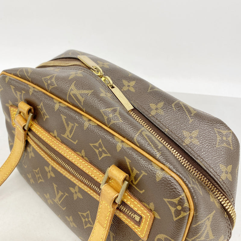 【6hb0970】ルイヴィトン ショルダーバッグ モノグラム シテMM M51182 ブラウン【中古】レディース