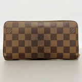 【6hb0973】ルイヴィトン 長財布 ダミエ ジッピーウォㇾット N60015 エベヌ【中古】メンズ レディース ユニセックス