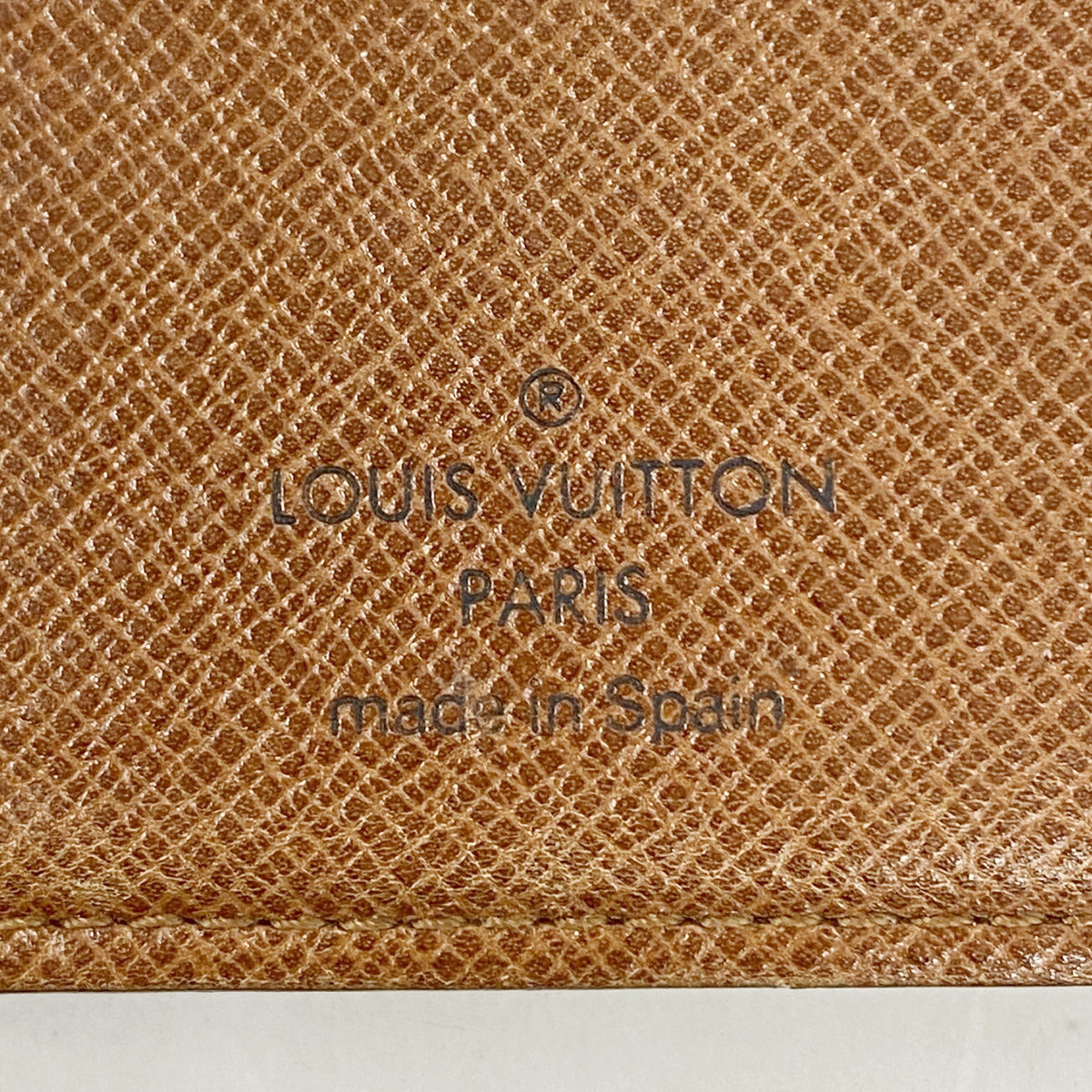 【6hb0974】ルイヴィトン 手帳カバー モノグラム アジェンダPM R20005 ブラウン【中古】メンズ レディース ユニセックス