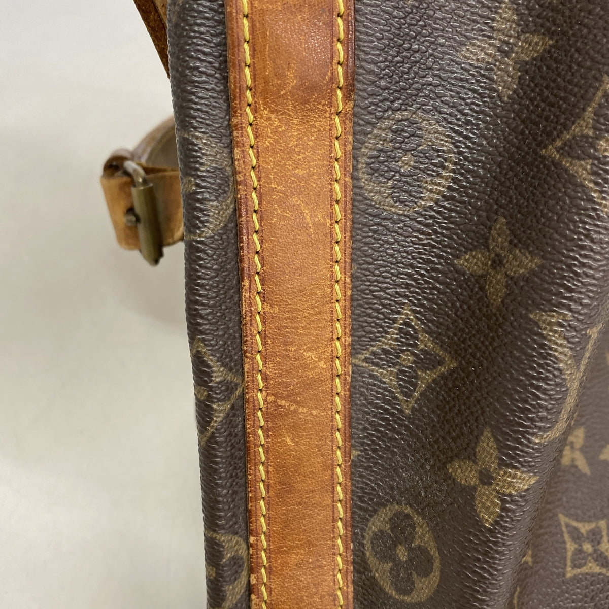 【6hb0977】ルイヴィトン ショルダーバッグ モノグラム プチノエ M42226 ブラウン【中古】レディース