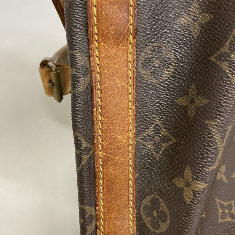 【6hb0977】ルイヴィトン ショルダーバッグ モノグラム プチノエ M42226 ブラウン【中古】レディース