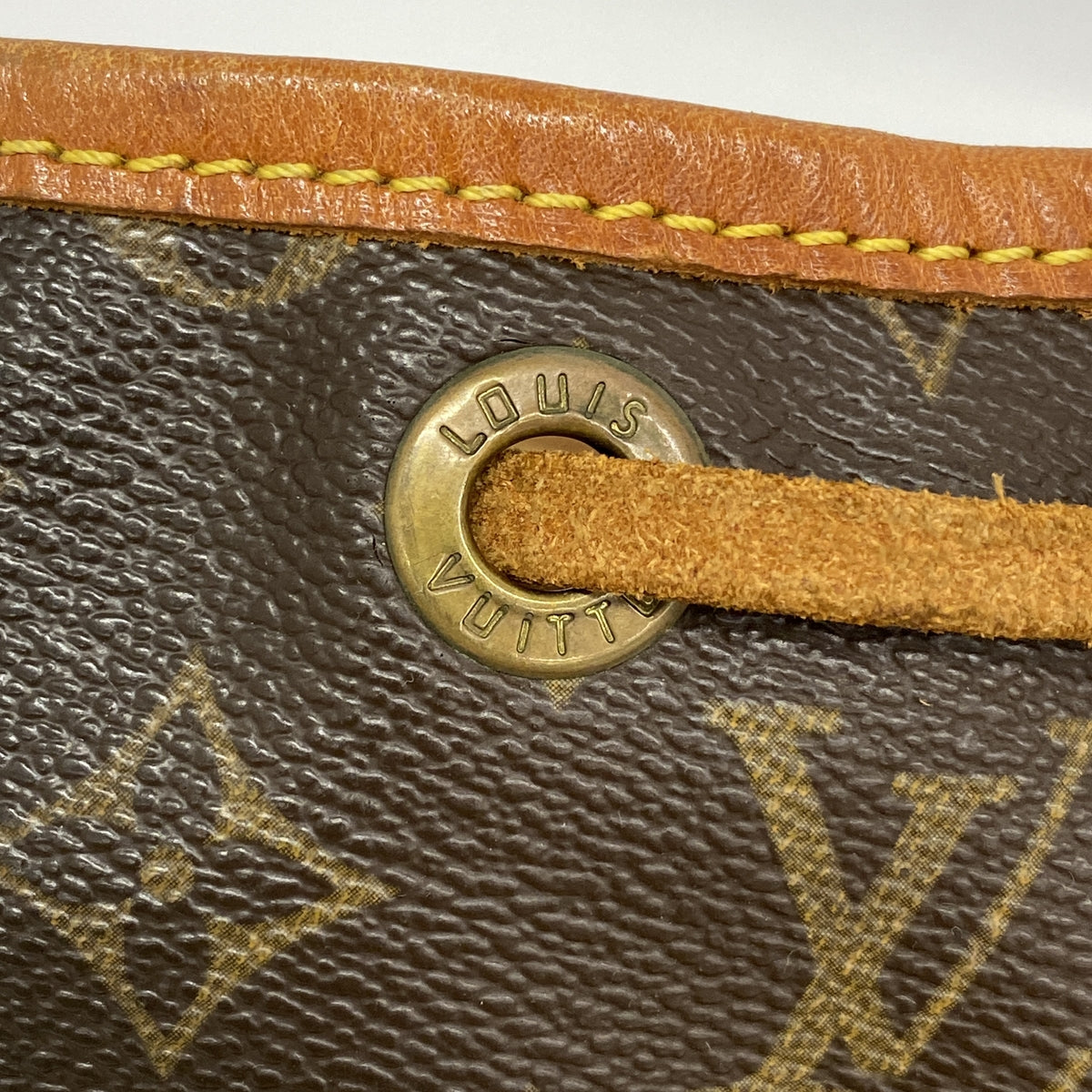 【6hb0977】ルイヴィトン ショルダーバッグ モノグラム プチノエ M42226 ブラウン【中古】レディース