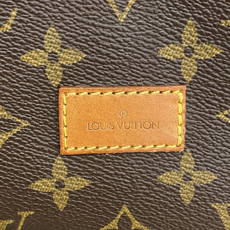 【6hb0978】ルイヴィトン ショルダーバッグ モノグラム ソミュール30 M42256 ブラウン【中古】レディース
