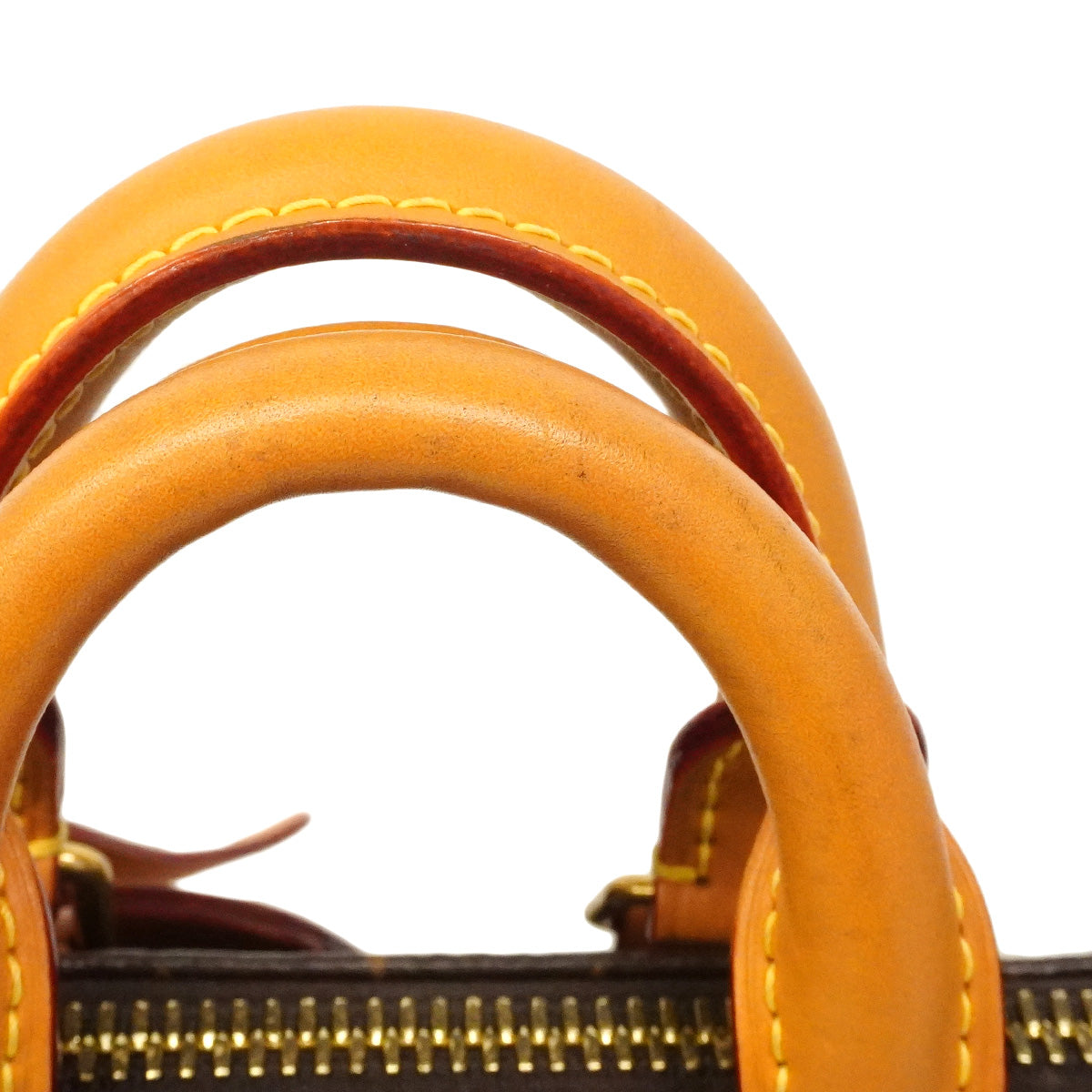 【6hb0986】ルイヴィトン ハンドバッグ モノグラム キーポルカーゴ25 M14981 ブラウン 2wayバッグ【中古】レディース