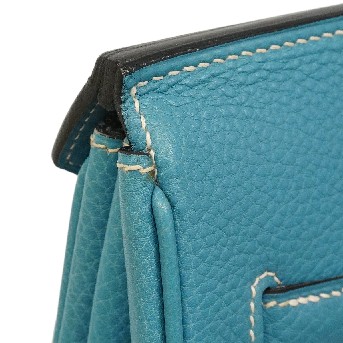 【6hb0988】エルメス ハンドバッグ バーキン35 トゴ ブルージーン シルバー金具 □C刻印【中古】レディース
