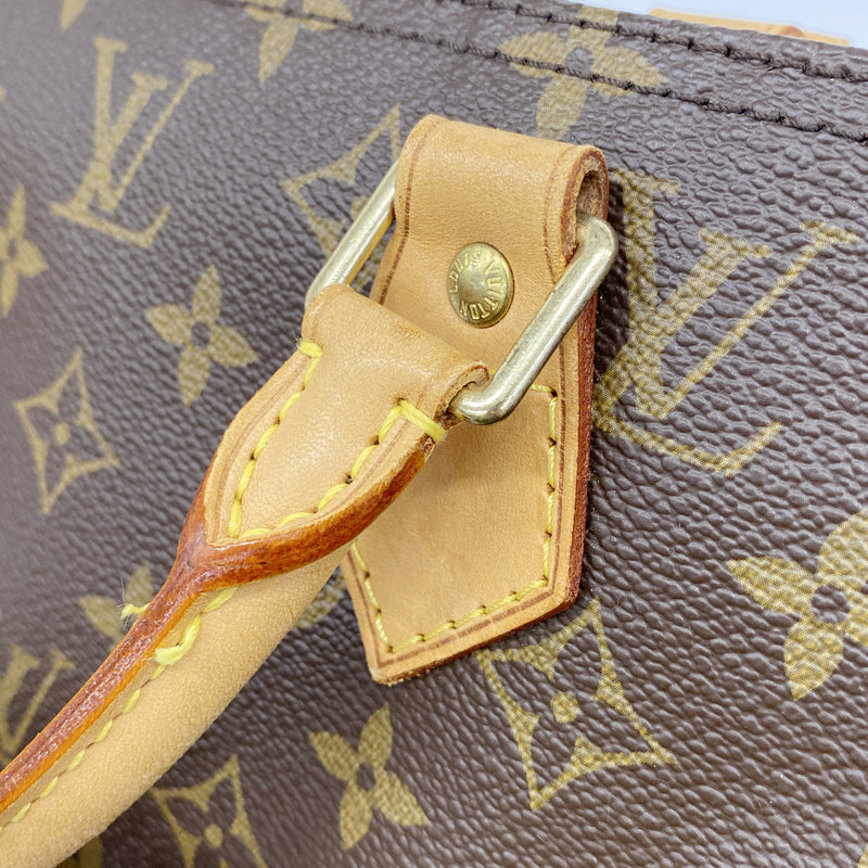 【6hb1008】ルイヴィトン ハンドバッグ モノグラム スピーディ40 M41106 ブラウン【中古】レディース