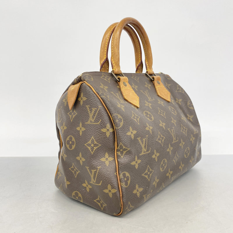 【6hb1010】ルイヴィトン ハンドバッグ モノグラム スピーディ25 M41109 ブラウン【中古】レディース
