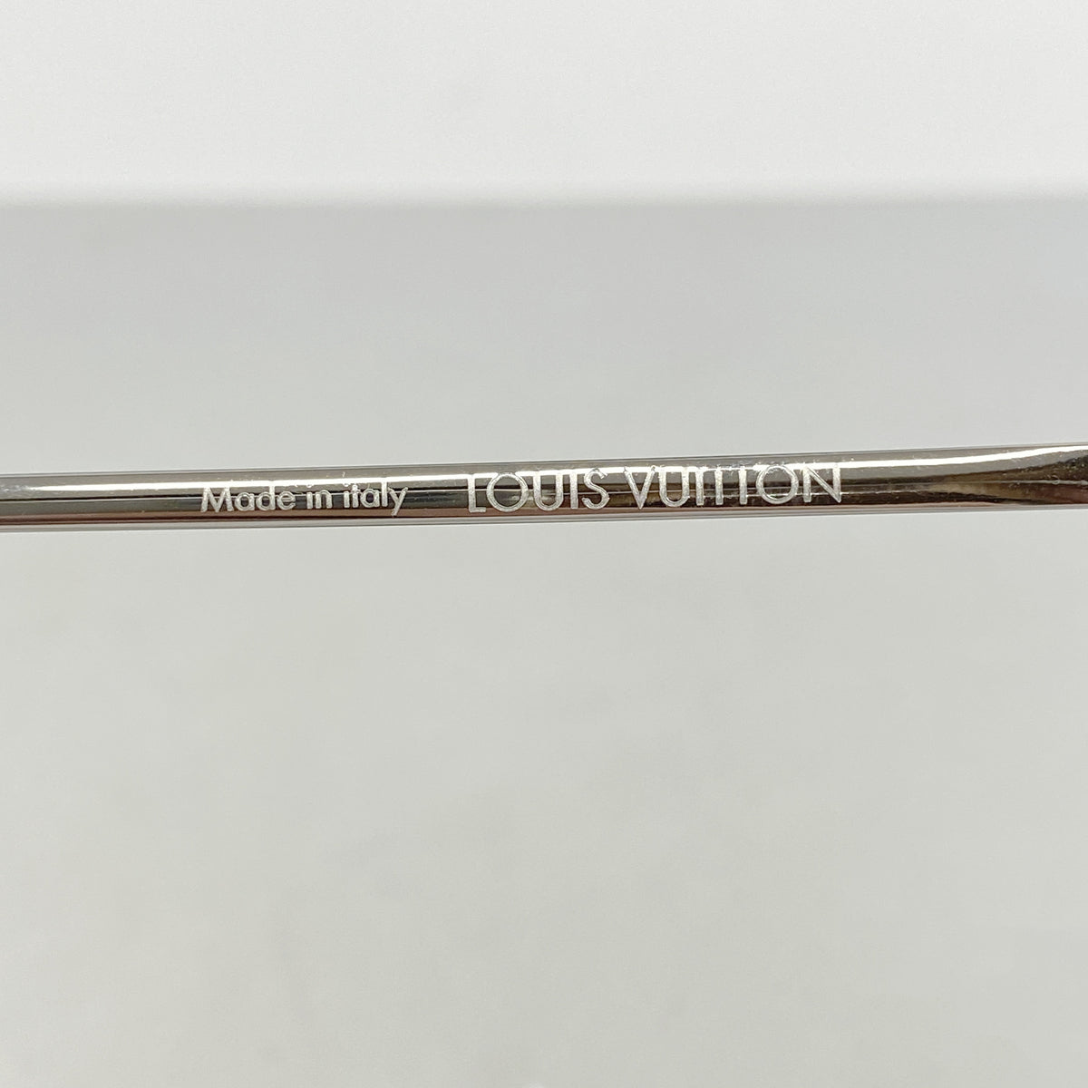 【6hb1014】ルイヴィトン サングラス サングラスクロックワイズ Z1271E シルバー ブラック【中古】メンズ