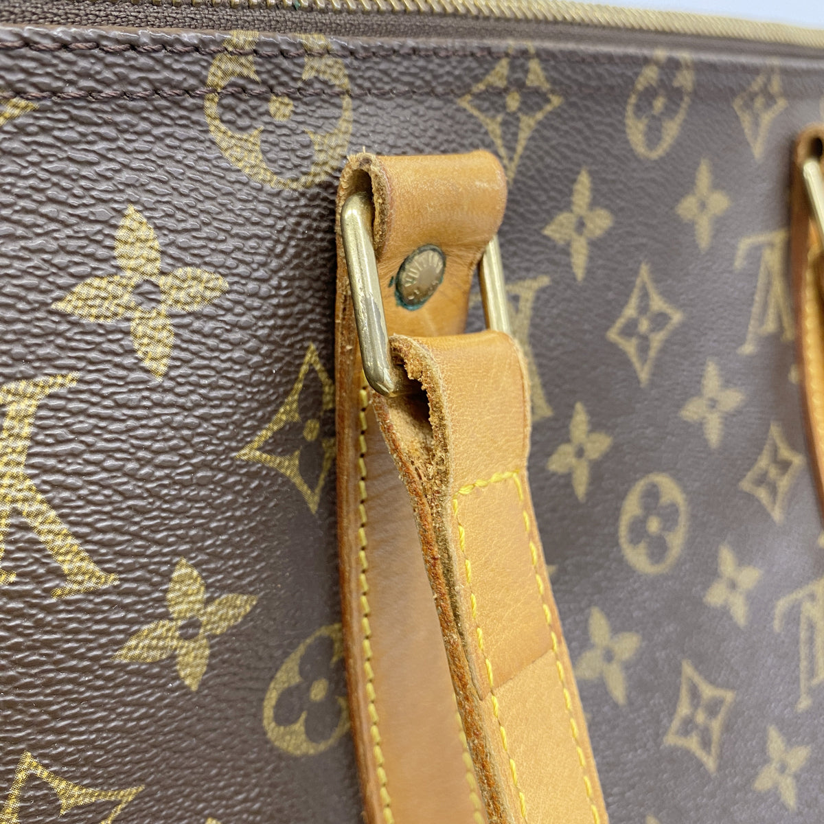 【6hb1015】ルイヴィトン ボストンバッグ モノグラム フラネリー45 M51115 ブラウン【中古】メンズ レディース ユニセックス