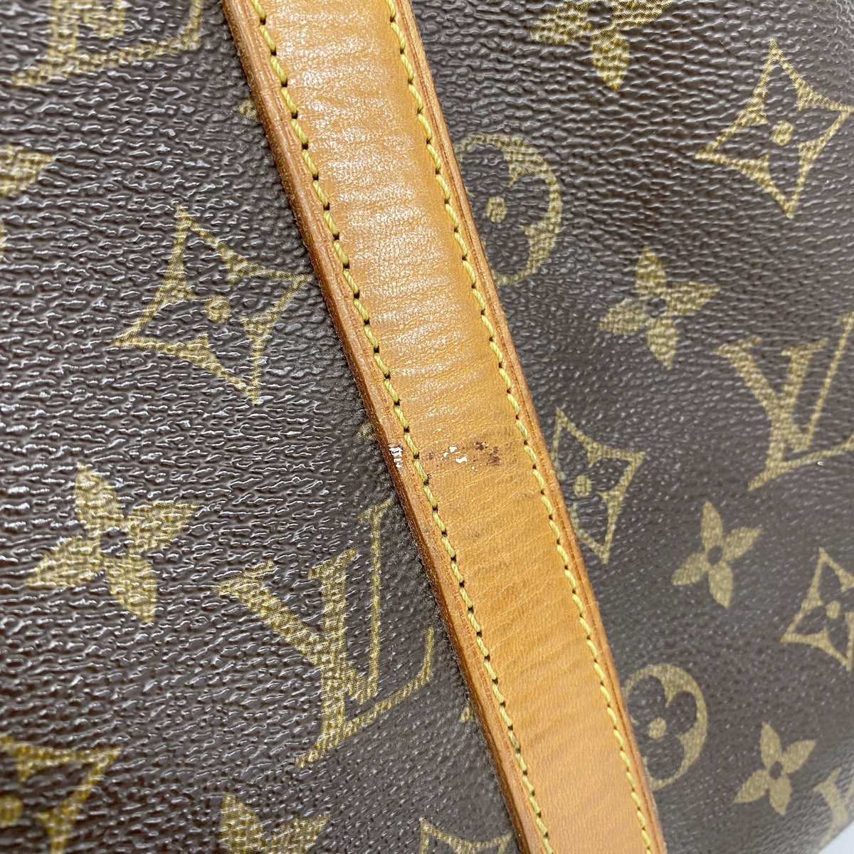 【6hb1015】ルイヴィトン ボストンバッグ モノグラム フラネリー45 M51115 ブラウン【中古】メンズ レディース ユニセックス