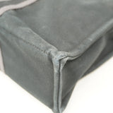 【6hb1079-k】エルメス トートバッグ フールトゥMM キャンバス ブラック シルバー金具【中古】メンズ レディース ユニセックス