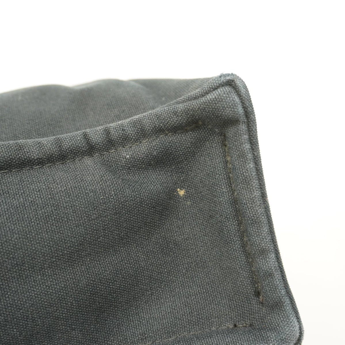 【6hb1079-k】エルメス トートバッグ フールトゥMM キャンバス ブラック シルバー金具【中古】メンズ レディース ユニセックス