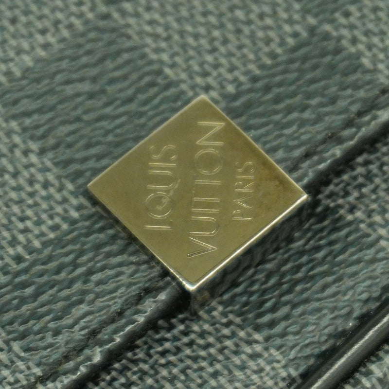 【6hb1125-k】ルイヴィトン ショルダーバッグ ダミエ・グラフィット ディストリクトPM N41028 ブラック グレー【中古】メンズ