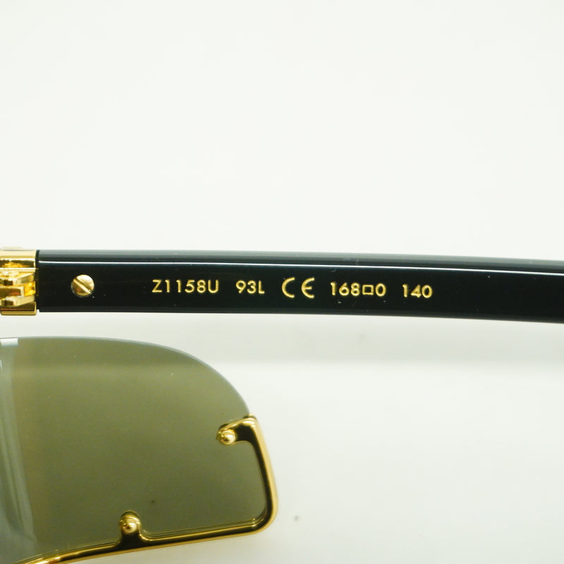 【6hb1144】ルイヴィトン サングラス インフィニティサングラス Z1158U ブラック【中古】メンズ