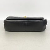 【6hb1178-k】シャネル ショルダーバッグ マトラッセ チェーンショルダー ラムスキン ブラック ゴールド金具【中古】レディース