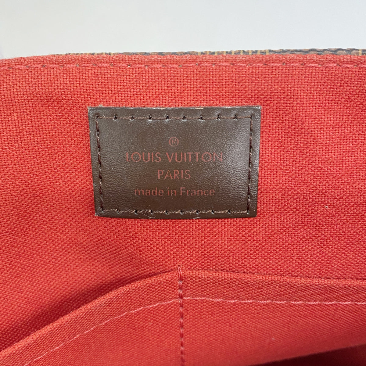 【6hb1179-k】ルイヴィトン ショルダーバッグ ダミエ ブザスローズベリー N41178 エベヌ【中古】レディース