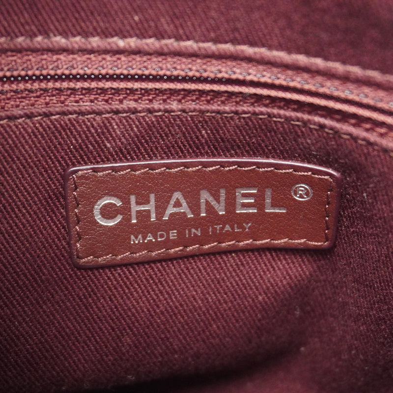 【6hb1185-k】シャネル ハンドバッグ マトラッセ チェーンショルダー キャビアスキン ブラック シルバー金具 2wayバッグ【中古】レディース
