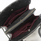 【6hb1185-k】シャネル ハンドバッグ マトラッセ チェーンショルダー キャビアスキン ブラック シルバー金具 2wayバッグ【中古】レディース