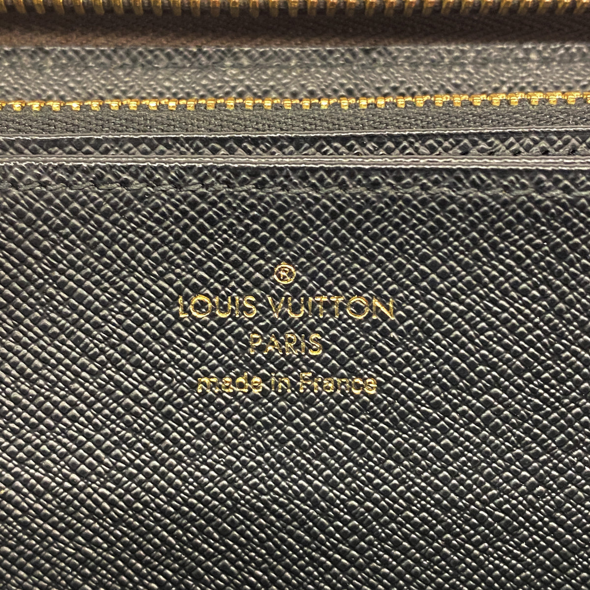 【6hb1197-k】ルイヴィトン 長財布 モノグラム・ジャイアント リバース ジッピーウォレット M69353 ブラウン【中古】レディース