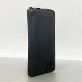 【6hb1198-k】ルイヴィトン 長財布 アロエグラム ジッピーウォレットヴェルティカ M81743 ノワール【中古】レディース