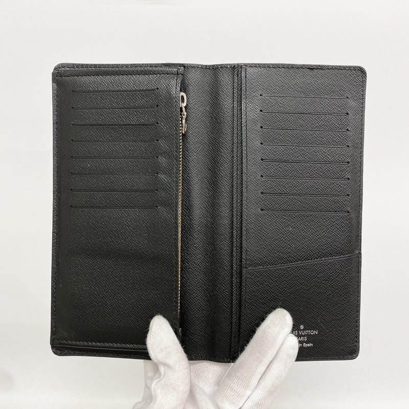 【6hb1206-k】ルイヴィトン 長財布 エピ ポルトフォイユブラザ M60622 ノワール【中古】メンズ