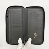 【6hb1208-k】ルイヴィトン 長財布 モノグラム・シャドウ ジッピーウォレットヴェルティカル M62902 ノワール【中古】メンズ