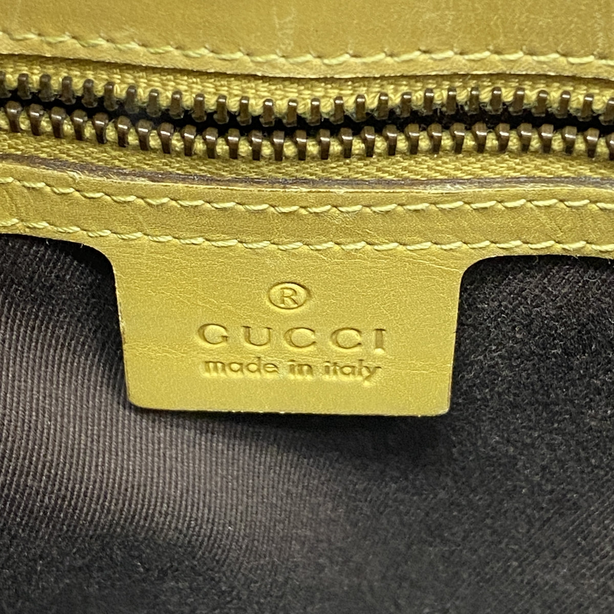 【6hb1219-k】グッチ トートバッグ GGキャンバス 110292 キャンバス ブラウン イエロー ゴールド金具【中古】レディース