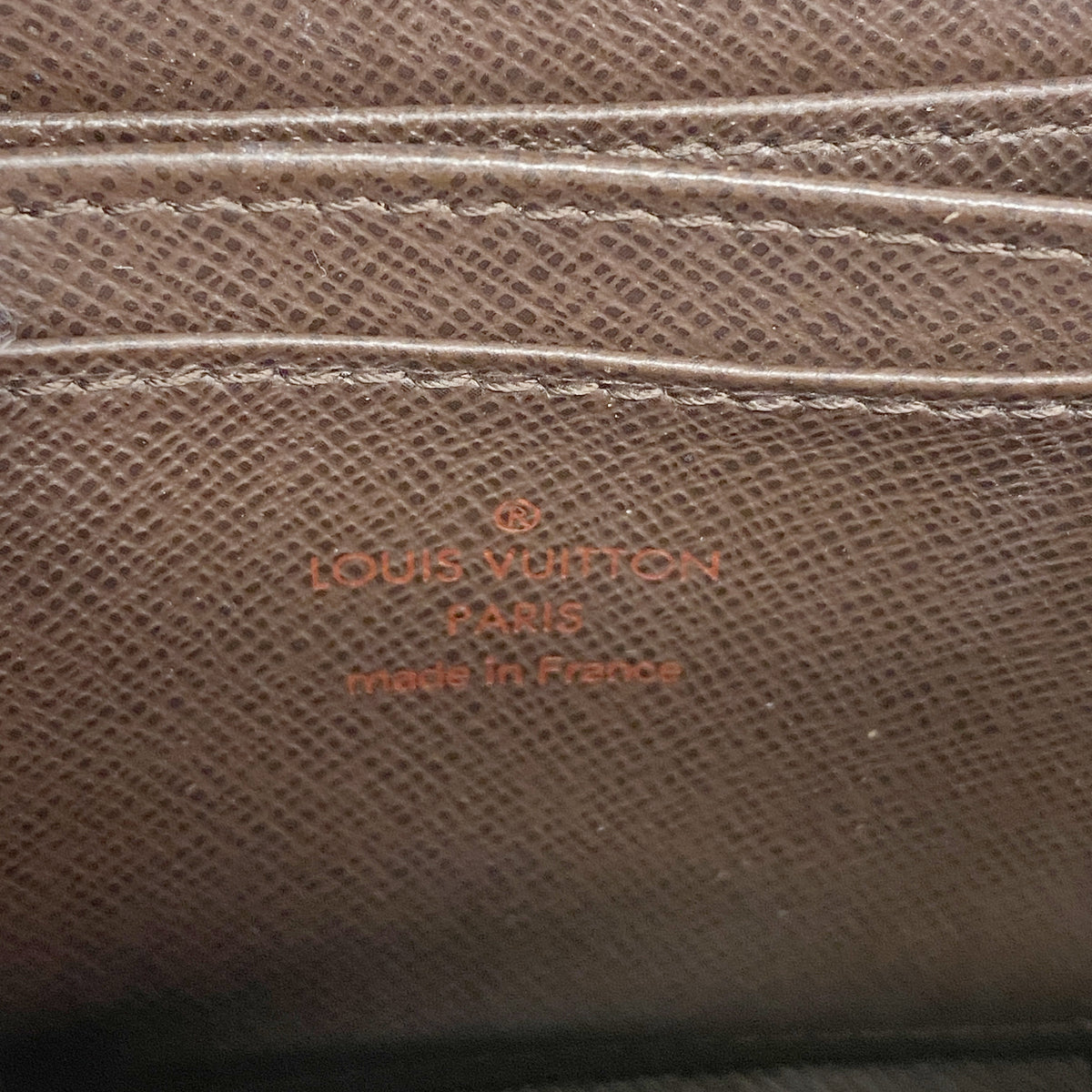 【6hb1223-k】ルイヴィトン コインケース ダミエ ジッピーコインパース N63070 エベヌ【中古】メンズ レディース ユニセックス