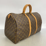 【6hb1225】ルイヴィトン ボストンバッグ モノグラム キーポル50 M41426 ブラウン【中古】メンズ レディース ユニセックス