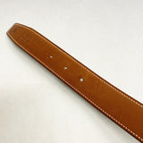 【6hb1229】エルメス ベルト コンスタンスベルト ボックスカーフ バレニア フォーブ/ブルーネイビー シルバー金具 □C刻印【中古】メンズ レディース ユニセックス