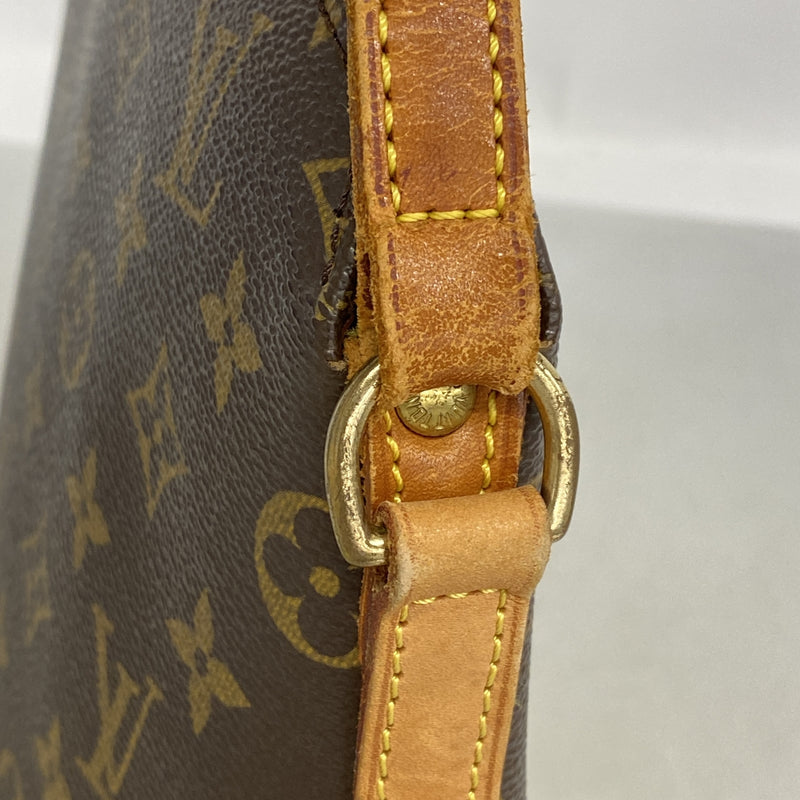 【6hb1240】ルイヴィトン ショルダーバッグ モノグラム ドルーオ M51290 ブラウン【中古】レディース