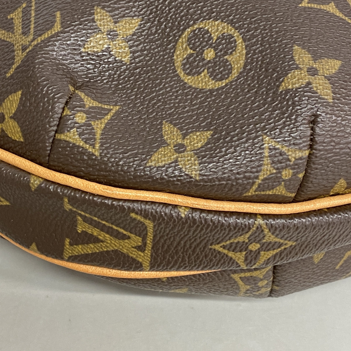 【6hb1242】ルイヴィトン ショルダーバッグ モノグラム クロワッサンMM M51512 ブラウン【中古】レディース