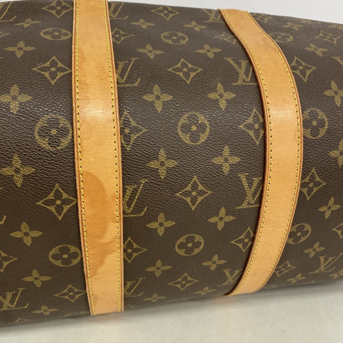 【6hb1254】ルイヴィトン ボストンバッグ モノグラム キーポル45 M41428 ブラウン【中古】メンズ レディース ユニセックス