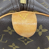 【6hb1254】ルイヴィトン ボストンバッグ モノグラム キーポル45 M41428 ブラウン【中古】メンズ レディース ユニセックス