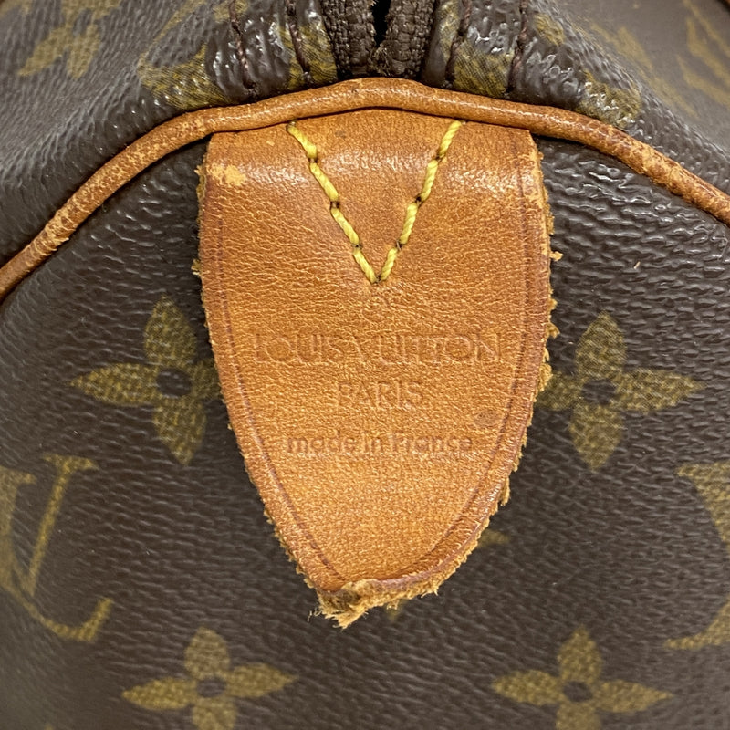 【6hb1260】ルイヴィトン ハンドバッグ モノグラム スピーディ25 M41109 ブラウン【中古】レディース