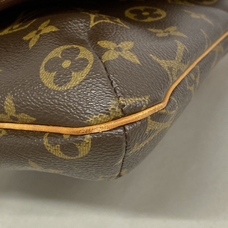 【6hb1268】ルイヴィトン ショルダーバッグ モノグラム ミュゼットサルサロングストラップ M51387 ブラウン【中古】レディース