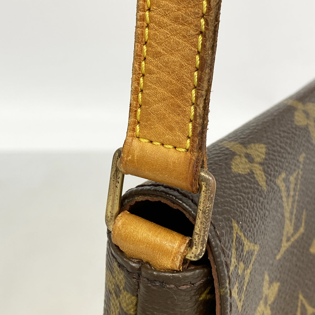 【6hb1268】ルイヴィトン ショルダーバッグ モノグラム ミュゼットサルサロングストラップ M51387 ブラウン【中古】レディース