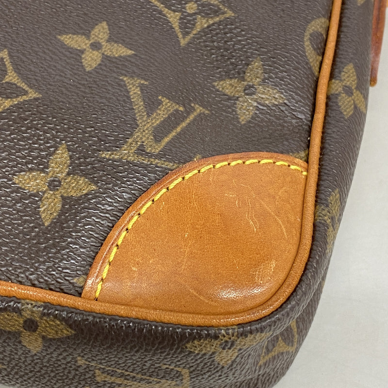 【6hb1270】ルイヴィトン ショルダーバッグ モノグラム ダヌーブ M45266 ブラウン【中古】レディース