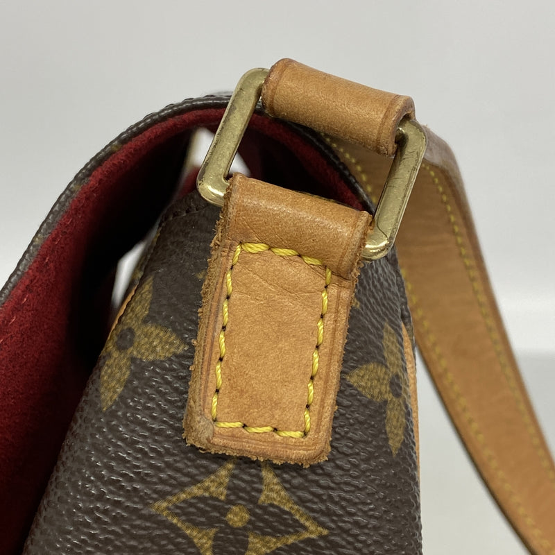 【6hb1271】ルイヴィトン ショルダーバッグ モノグラム タンブラン M51179 ブラウン【中古】レディース