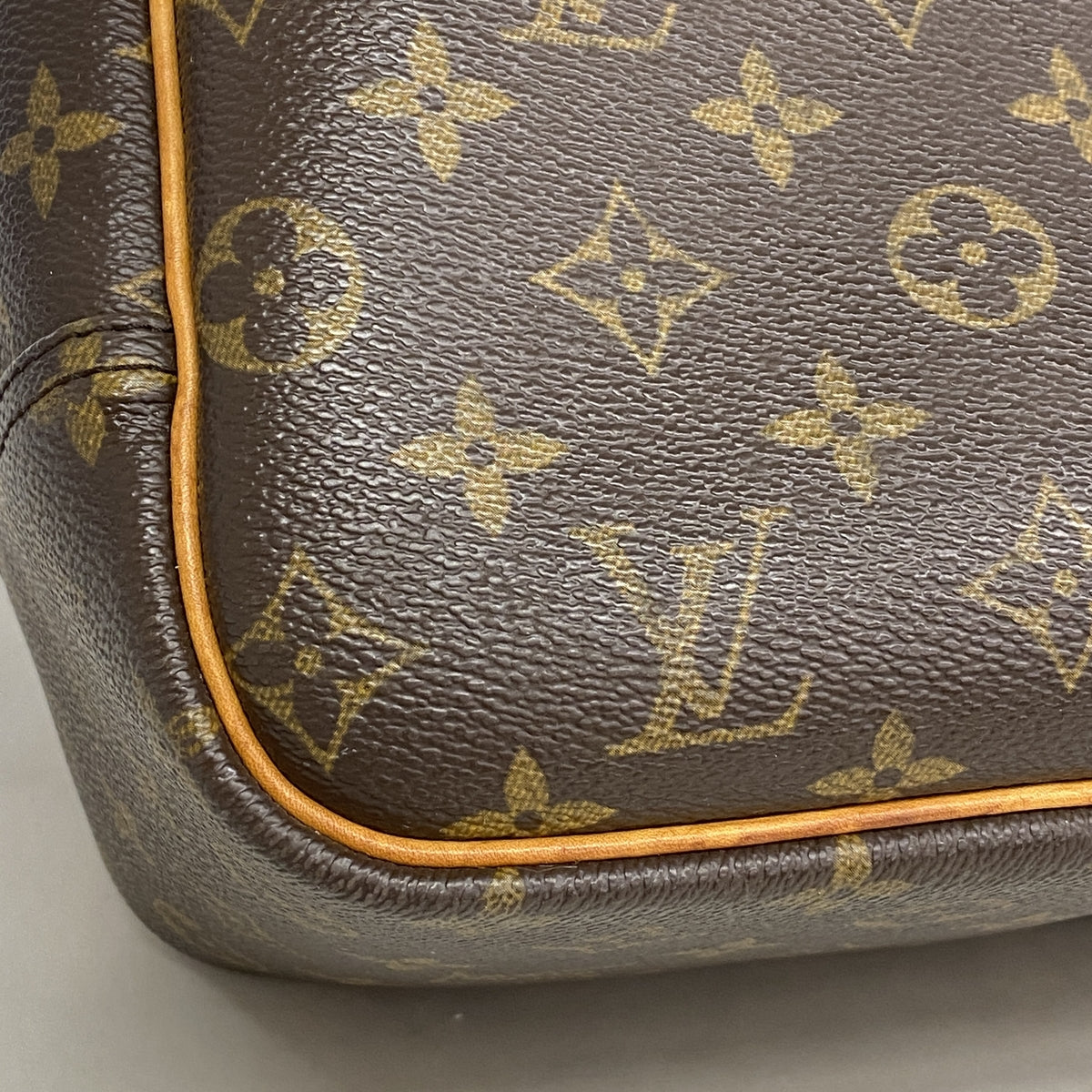 【6hb1273】ルイヴィトン ハンドバッグ モノグラム ドーヴィル M47270 ブラウン【中古】レディース