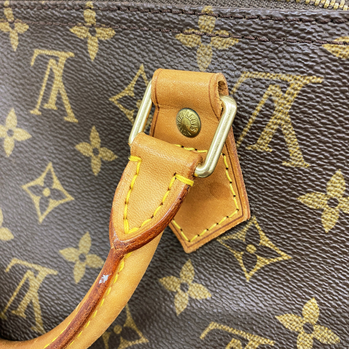 【6hb1284】ルイヴィトン ハンドバッグ モノグラム スピーディ40 M41106 ブラウン【中古】レディース