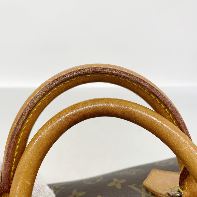 【6hb1285】ルイヴィトン ハンドバッグ モノグラム スピーディ35 M41107 ブラウン【中古】レディース