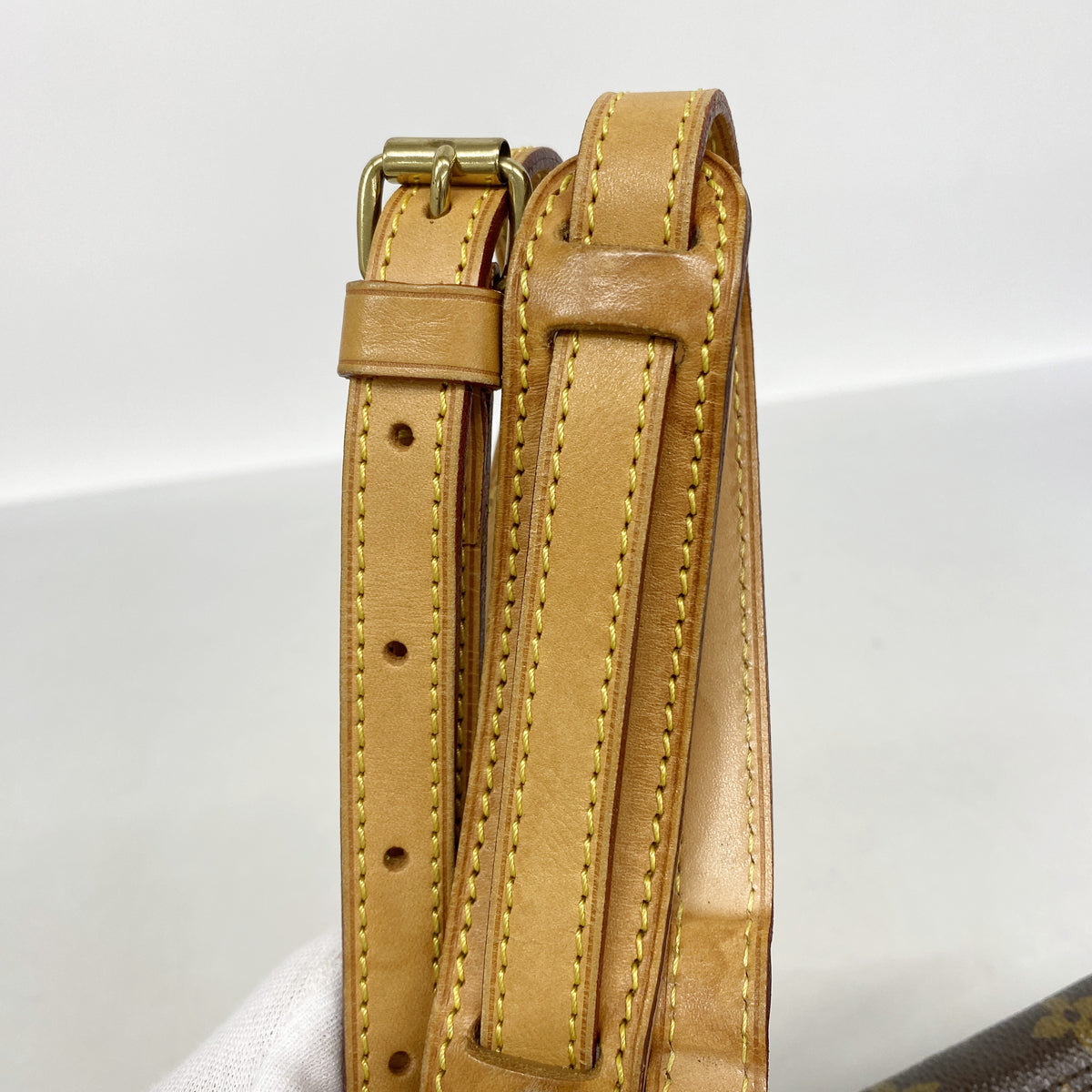 【6hb1286】ルイヴィトン ショルダーバッグ モノグラム トロカデロ27 M51274 ブラウン【中古】レディース
